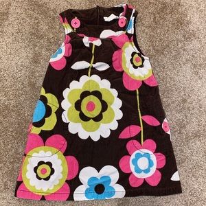 Mini Boden 3/4 corduroy dress
